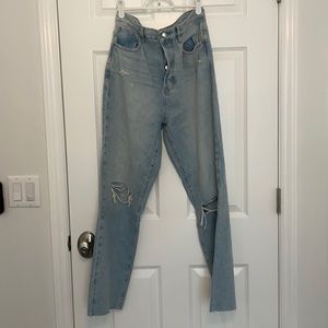 PacSun Light Wash Dad Jeans